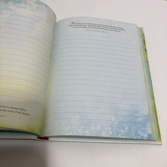 Ellie Claire Life is a Journey Travel Journal Diary w/ Bible Scriptures & Quotes - Picture 3 of 7
